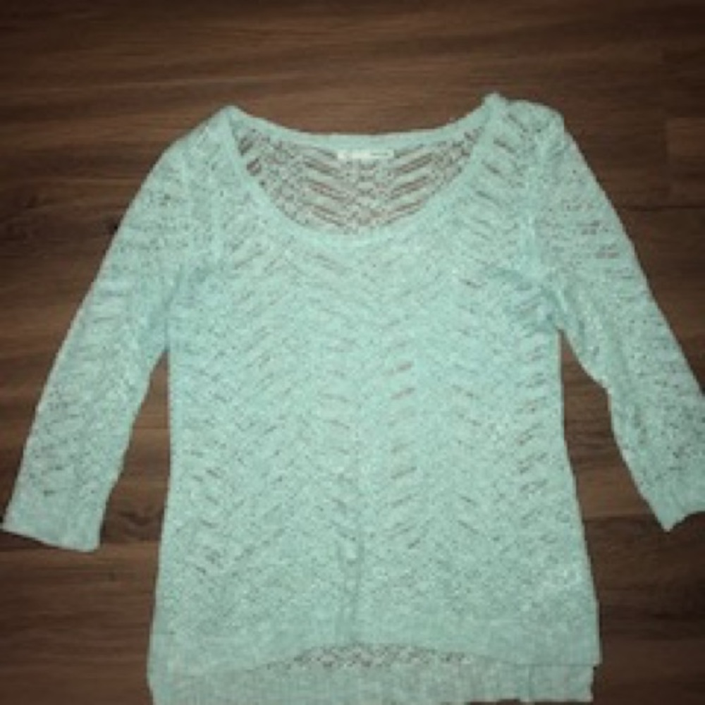 Light blue oversized sweater